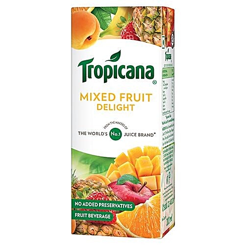 Tropicana Delight Fruit Juice Mixed Fruit 1 ltr Tetra Buy online at