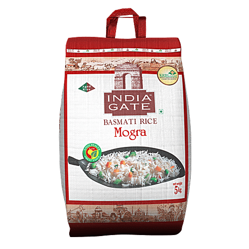 Buy India Gate Basmati Rice Mogra 5 Kg Bag Online At Best Price
