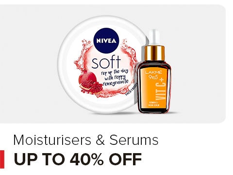 Moisturisers & Serums