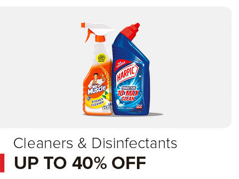 Cleaners & Disinfectants