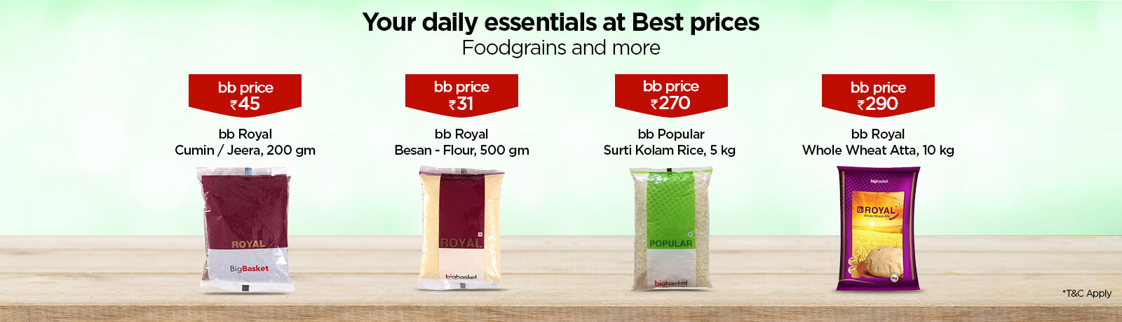 DAILY ESSENTIALS AT BEST PRICES