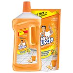 Mr Muscle Buy Floor Cleaner - Citrus Bottle 1050 ml: Get Citrus Fragrance Pouch 550 ml Free 1600 ml