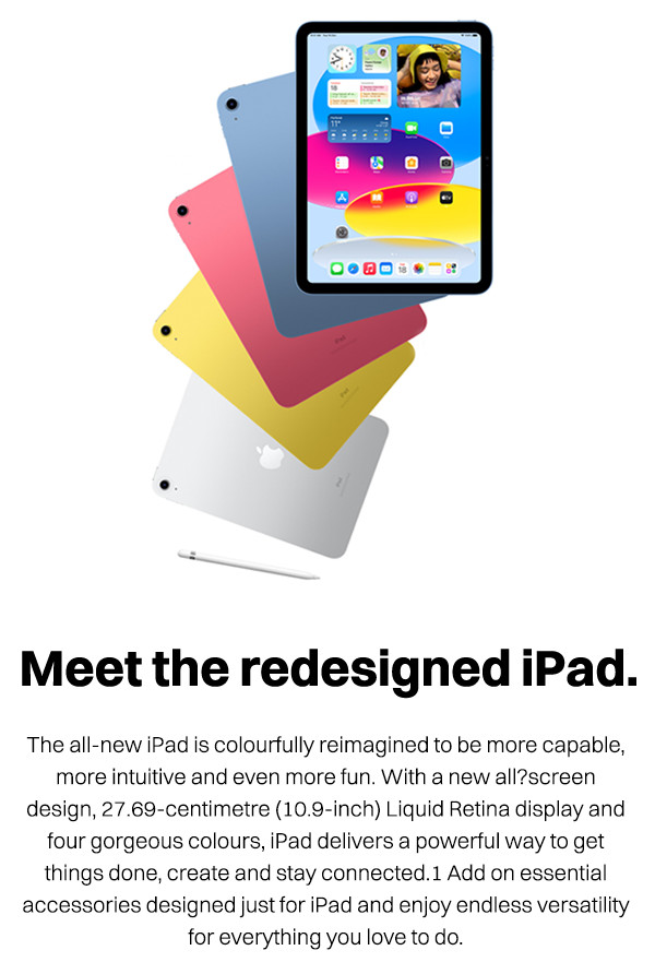 Buy Apple iPad 10th Generation Wi-Fi (10.9 Inch, 64GB, Blue, 2022