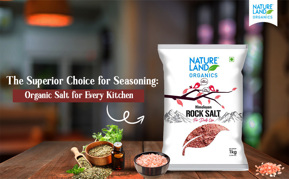 Buy Natureland Organics Himalayan Pink Rock Salt Online at Best