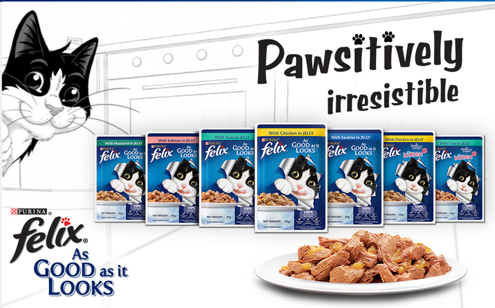 Buy Purina Felix With Chicken In Jelly Kitten Wet Cat Food Online