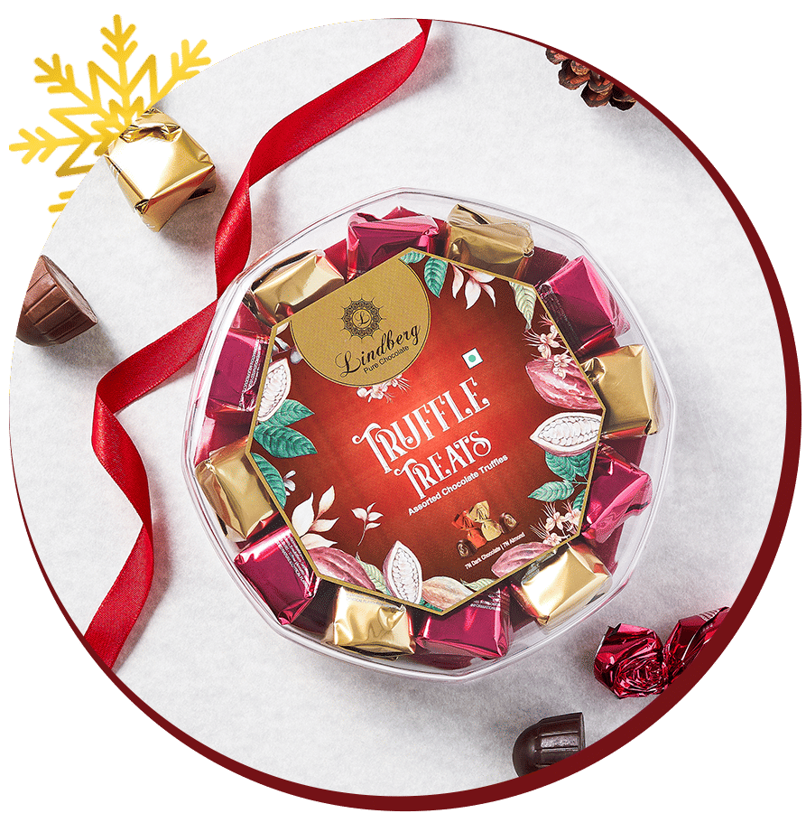 Buy Lindberg Truffle Treats Gift Box Assorted Chocolates Online at