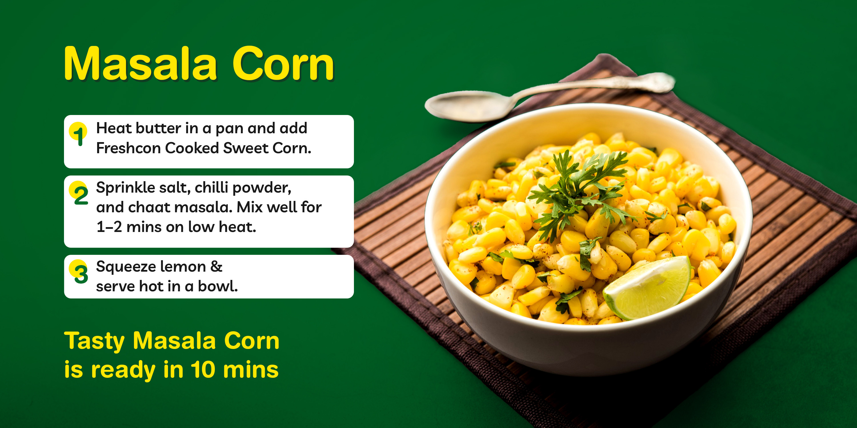 Buy Freshcon Cooked Sweet Corn Kernels Online at Best Price of Rs