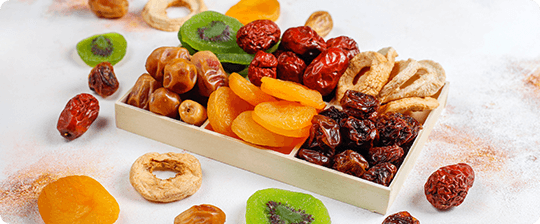 So why are dry fruits?