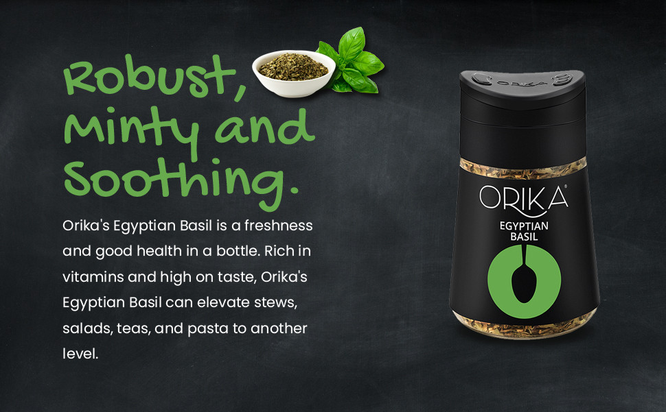 Buy Orika Egyptian Basil Handpicked Dried Herb Used For Seasoning