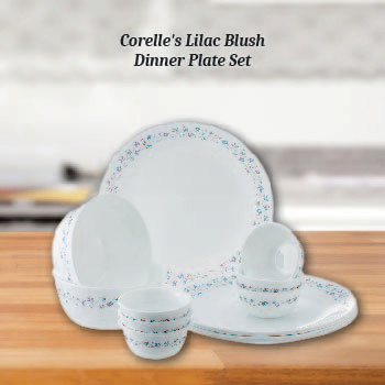 Buy Corelle Spiral VS Dinner Plate Set Online at Best Price of Rs