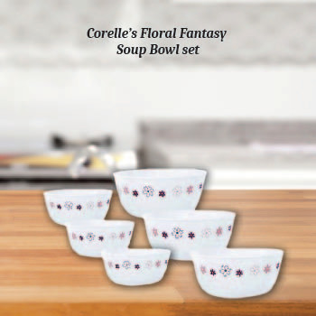 Serving Bowl Linen Weave Corelle Buy Corelle Floral Fantasy Curry