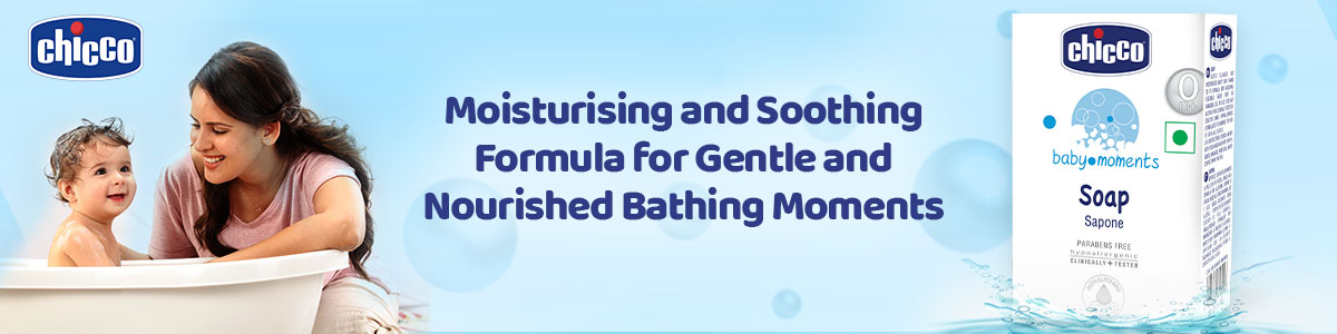 Buy Chicco Soap Baby Moments 125 Gm Online at the Best Price of Rs