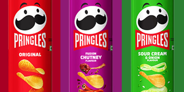 Buy Pringles Potato Chips - Fusion Chutney Flavoured, Crunchy, Crispy ...