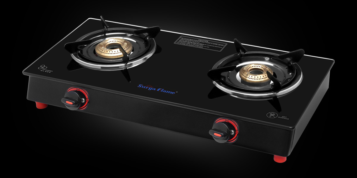 Buy Suryaflame 2B Infinity Bb NA 2 Burner Gas Stove With Glass Cooktop
