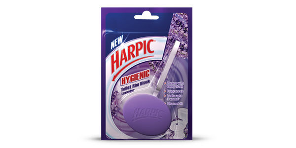 Buy Harpic Hygienic Toilet Rim Block, Lavender 26 gm Online at Best Price.  of Rs 78.30 - bigbasket
