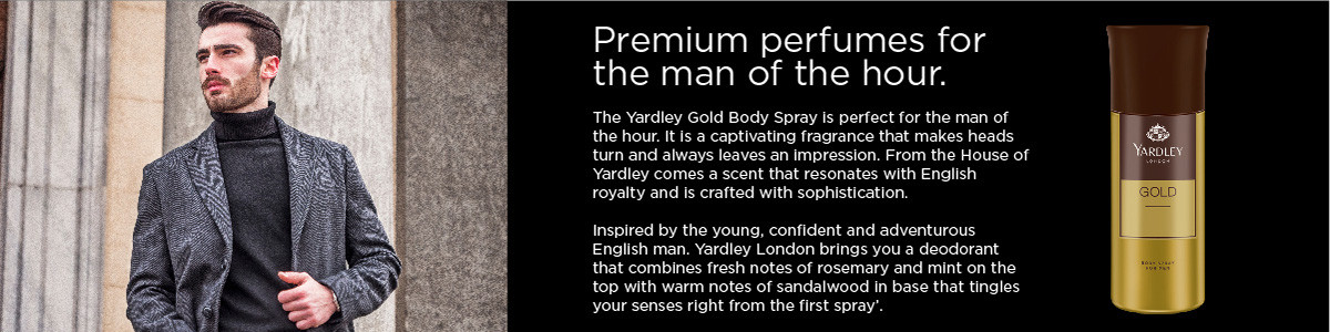 Buy Yardley London Gold Deodorant For Men Online at Best Price