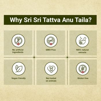 Buy Sri Sri Ayurveda Anu Taila Nasal Drops 10 Ml Carton Online at