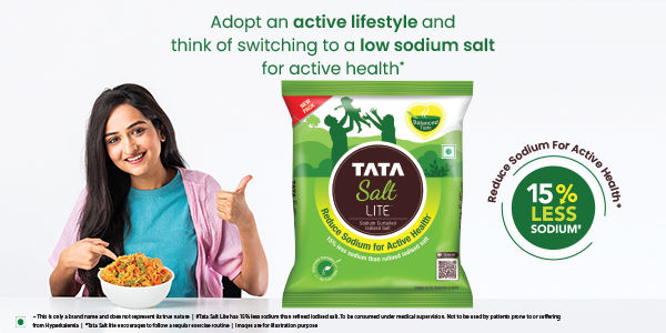 Buy Tata Salt Lite 1 Kg Pouch Online At Best Price of Rs 43 - bigbasket