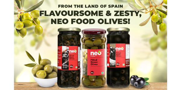 Buy Neo Sliced Black Olives - Ready To Eat, Versatile
