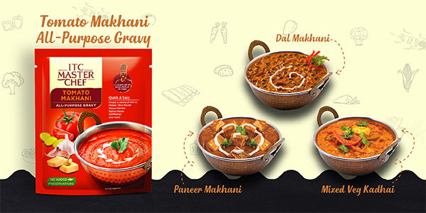 Buy ITC Master Chef Tomato Makhani All-Purpose Gravy - Ready To Cook ...