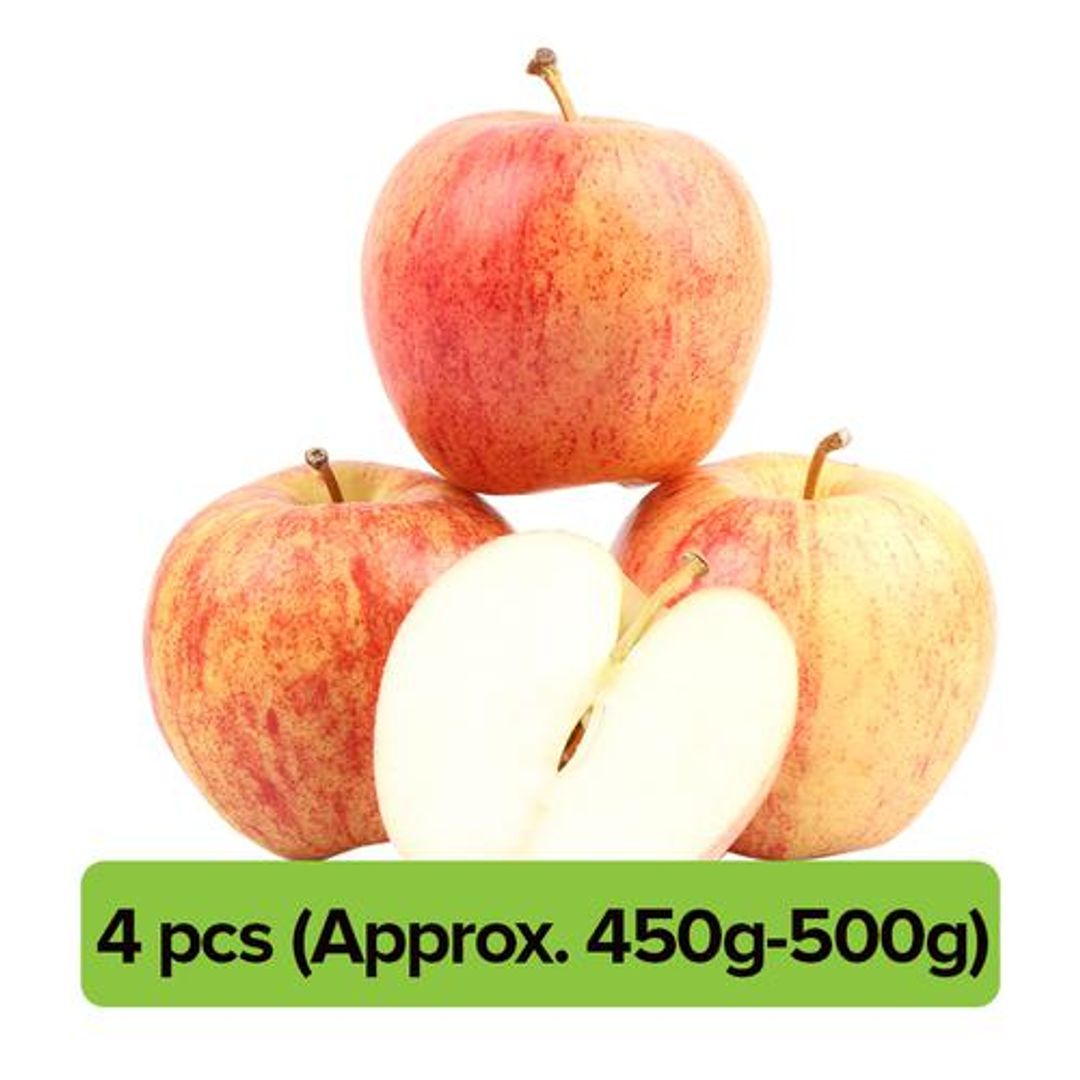 Fresho Apple - Royal Gala Economy, 4 pcs (Approx.450 g-500 g)
