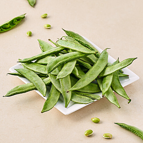 fresho! Beans - Broad (Loose), 500 g  