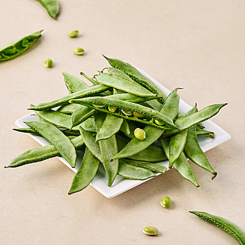 fresho! Beans - Broad (Loose), 500 g  