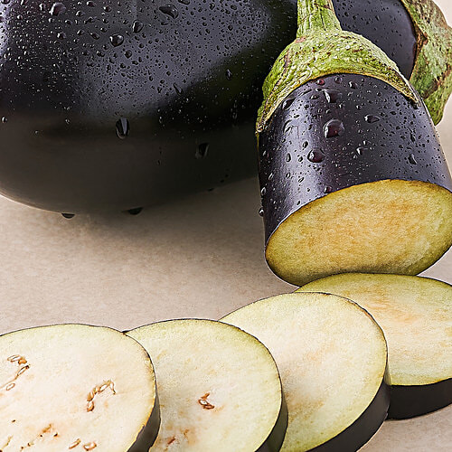 fresho! Brinjal - Bottle Shape (Loose), 1 kg  