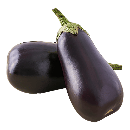fresho! Brinjal - Bottle Shape (Loose), 1 kg  