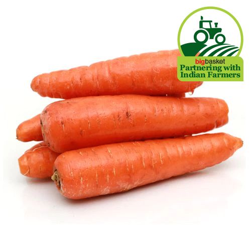 Fresho Carrot - Orange, 1 kg  