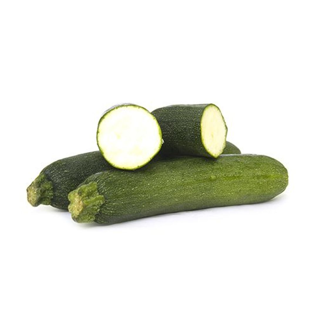 Fresho Zucchini - Green (Loose), 500 g 