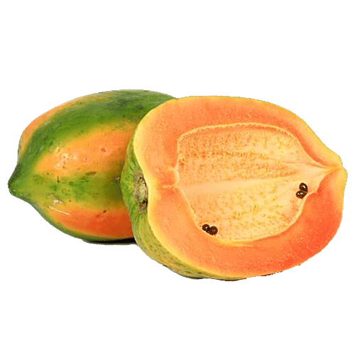 Fresho Papaya Medium/Papayu, 1 pc 1 kg - 1.5 kg 