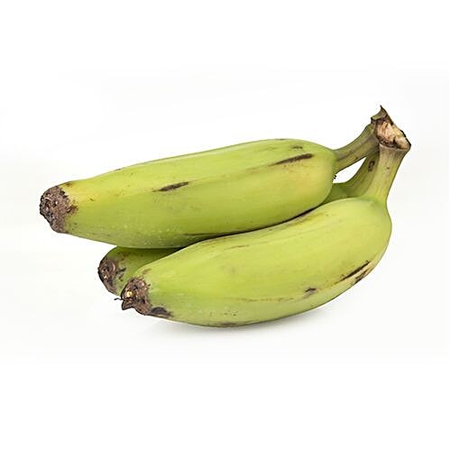 Fresho Raw Banana - Green / Kanch Kala, 1 kg  