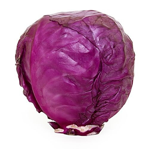 Fresho Cabbage - Red, 1 kg  