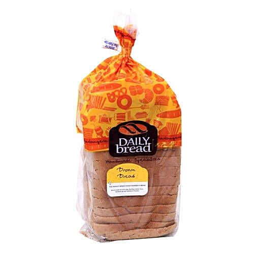 Buy Daily Bread Bread - Brown 400 gm Pouch Online at Best Price. - bigbasket