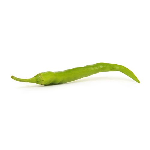 Fresho Chilli - Green Long, Medium, 1 kg  