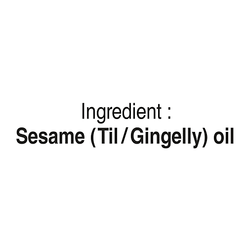 Tilsona Gold Gingelly/Til Sesame Oil, 200 ml PET Bottle 