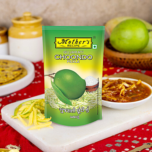 Mother's Recipe Pickle - Gujarati Choondo, 200 g Pouch Zero Trans Fat