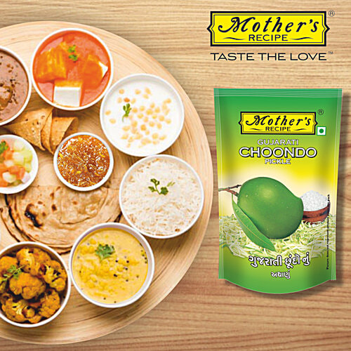 Mother's Recipe Pickle - Gujarati Choondo, 200 g Pouch Zero Trans Fat