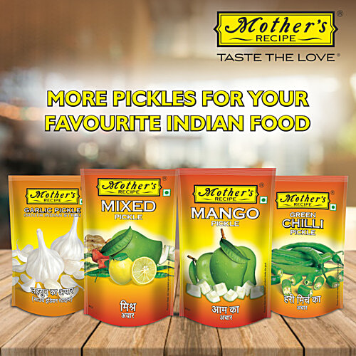 Mother's Recipe Pickle - Mango, 200 g Pouch 