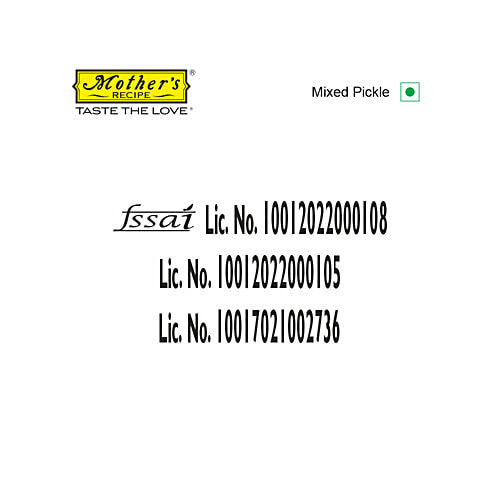 Mother's Recipe Pickle - Mango, 1 kg Jar 