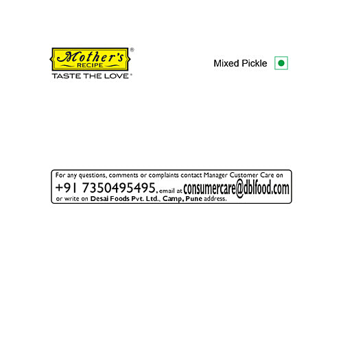 Mother's Recipe Pickle - Mango, 1 kg Jar 