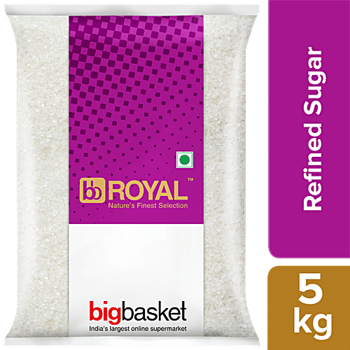 bb Royal Refined Sugar (Sulphurless)/Sakhar, 5 kg  