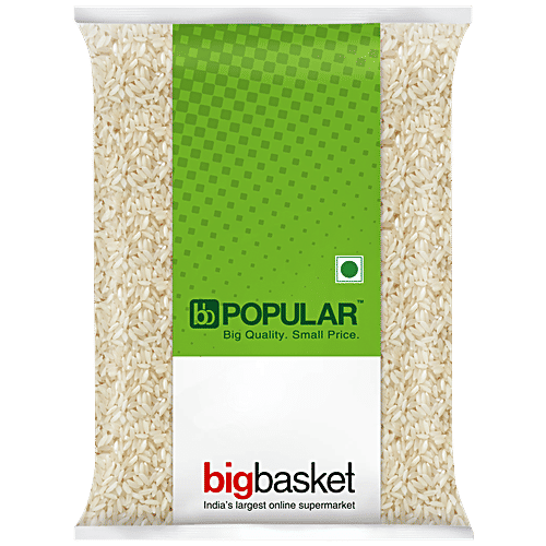 bb Popular Rice/Akki - Raw, Sona Masoori, 5 kg (6 - 11 Months Old) 