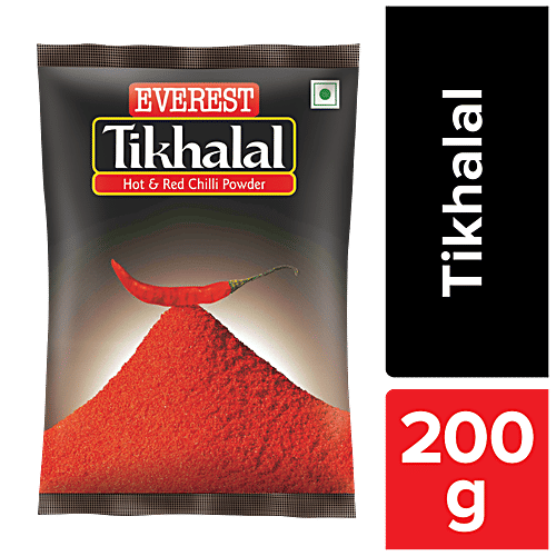 Everest Tikhalal/ Red Chilli Powder, 200 g  