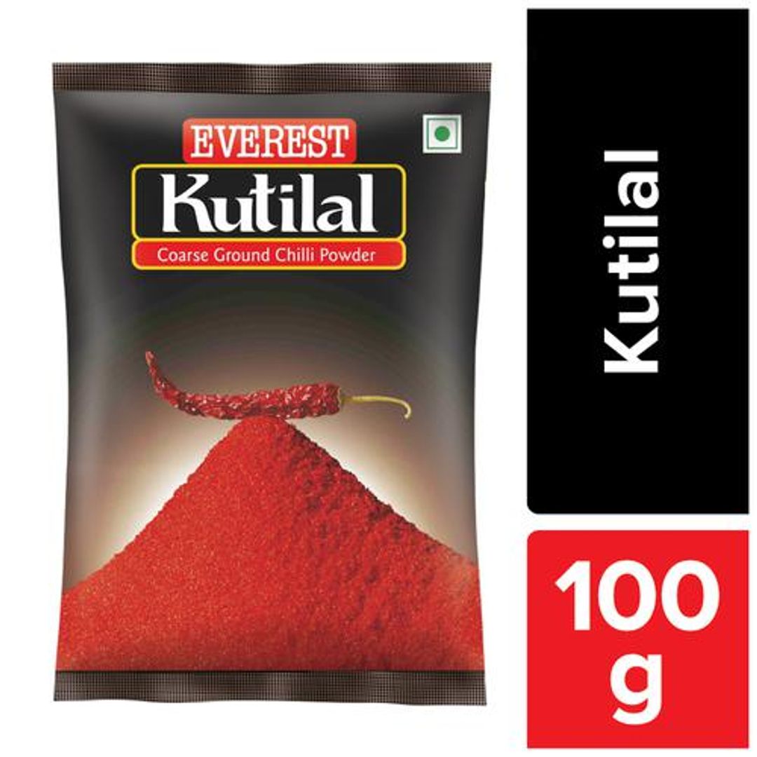 Everest Powder - Kutilal Red Chilli, 100 g Pouch