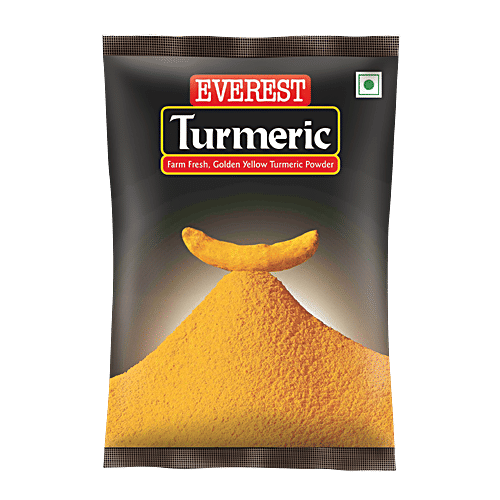Everest Powder - Golden Yellow Turmeric, 100 g Pouch No Artificial Colours