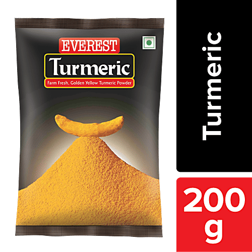 Everest Turmeric Powder/Haldi, 200 g Pouch 