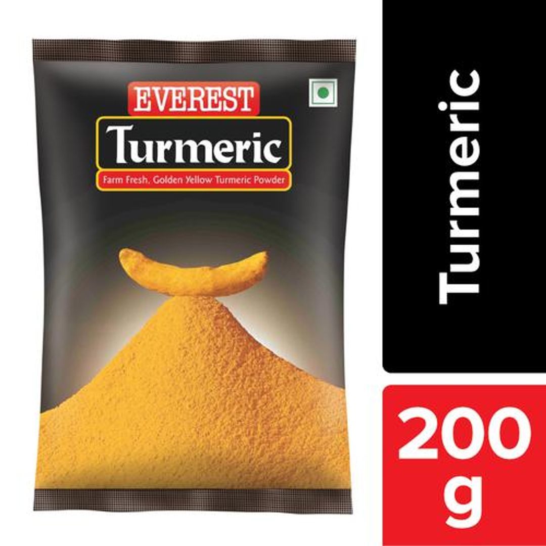 Everest Turmeric Powder/Arisina Pudi, 200 g Pouch