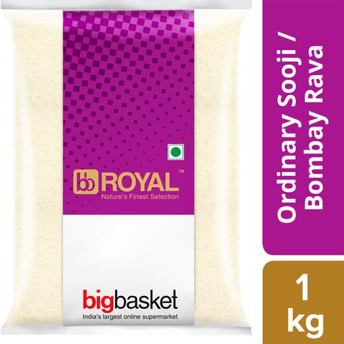 BB Royal Sooji Ordinary/Bombay Rava, 1 kg Pouch 
